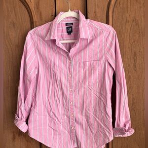 Gap striped button-down shirt